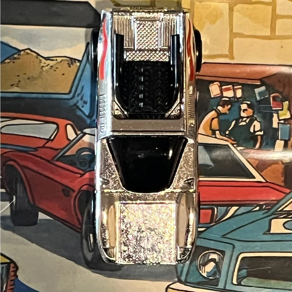 Vintage Matchbox Superfast Silver Streak 1971 Lesney England Chrome